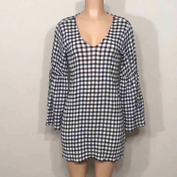 Michael Stars stretch cotton gauze shift dress. - Picture 7 of 12